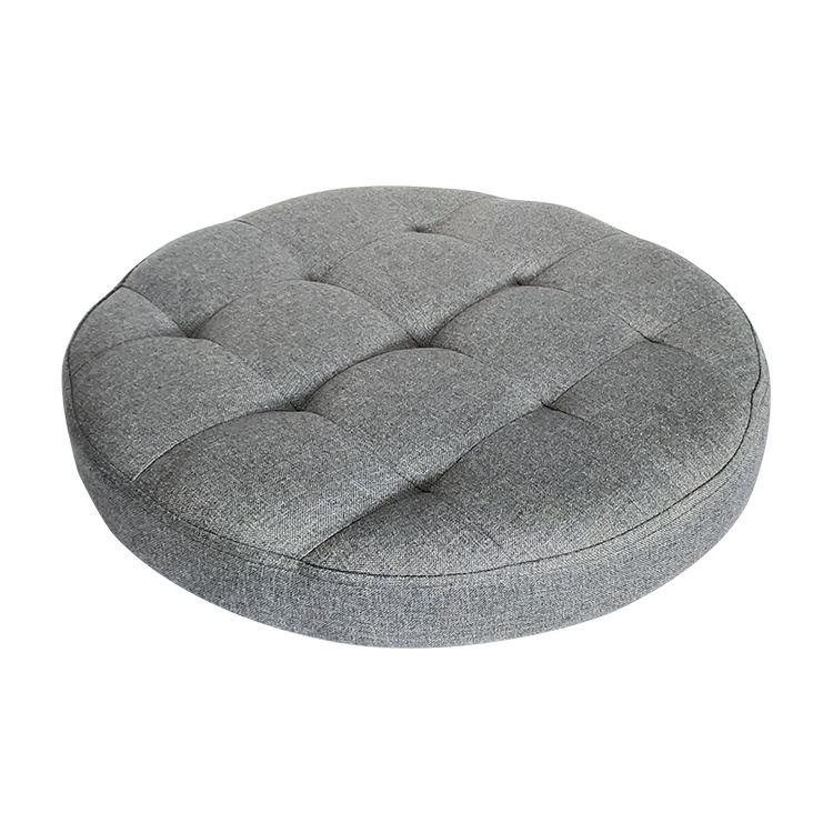 Latest Hot Selling Round Multifunction Linen Collapsible Round Storage Stool home storage box Stool