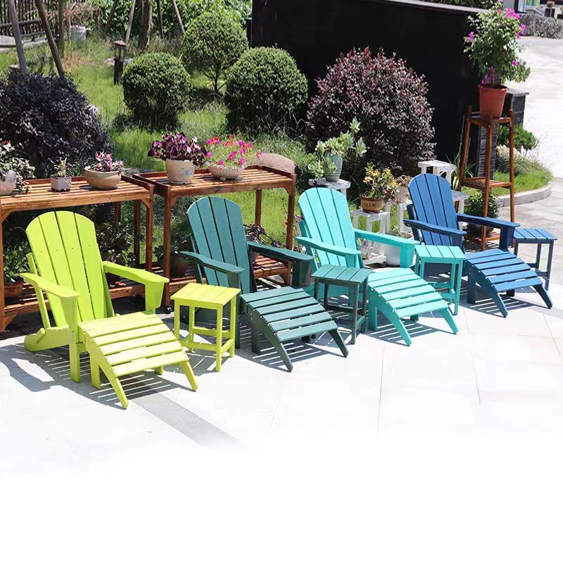 Outdoor Furniture Modern Design HDPE folding Adirondack Chair Manufacturer For Sales