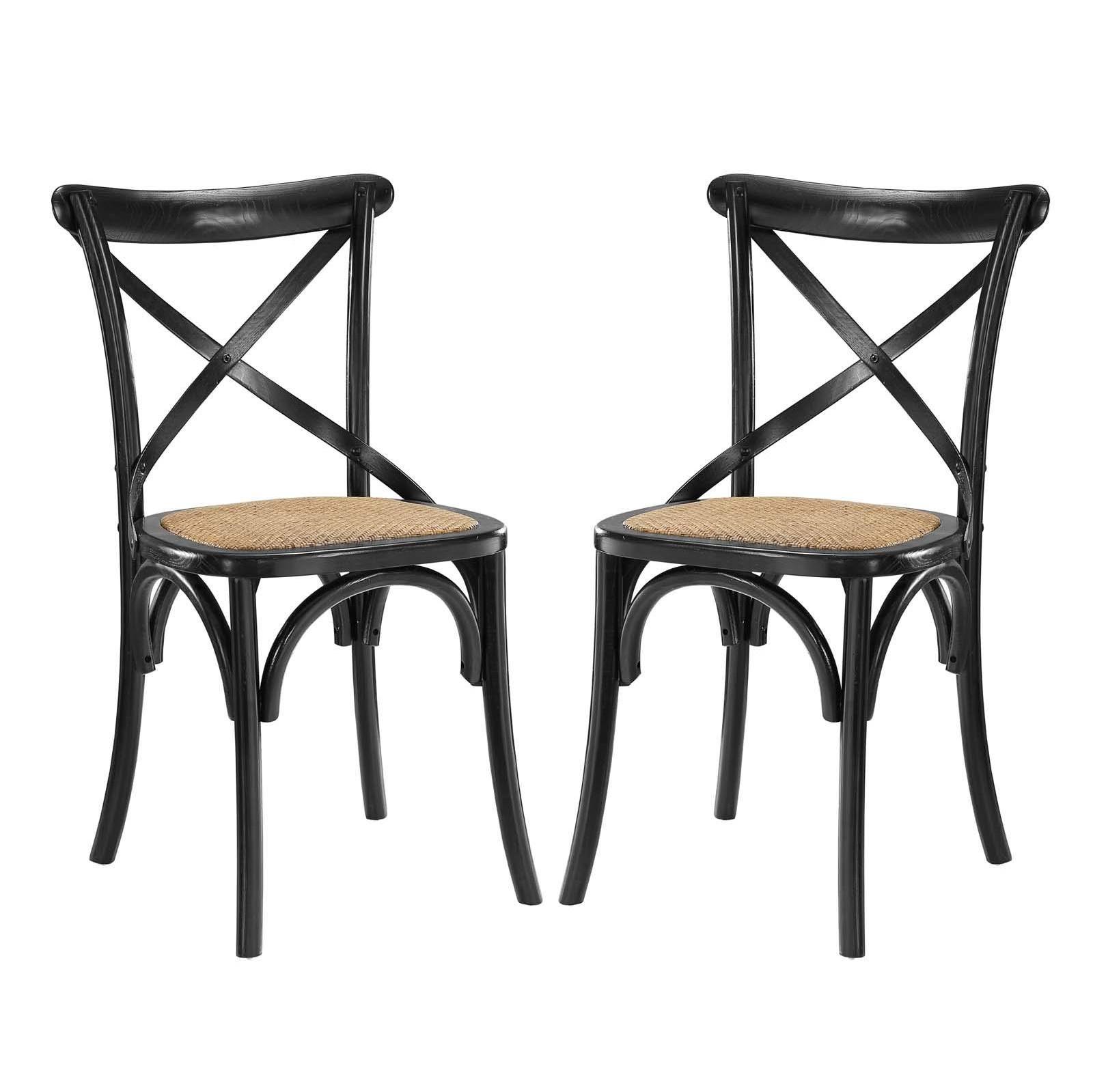 Home Furniture Windsor Rattan Wood Chairs Outdoor Party Events Chairs Black Rattan Restaurant Wedding Dining Chairs