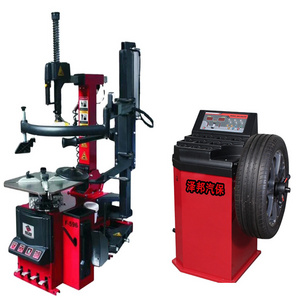 Semi Automatic tire changer tire changing machine auto tyre changer and balancer combo