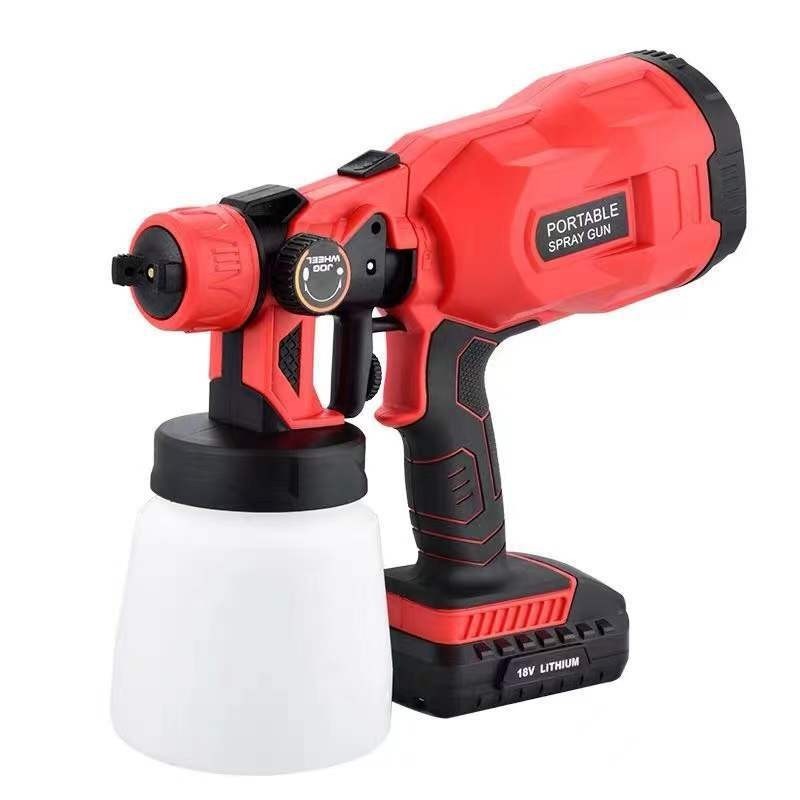 AC  Electric spray gun Disinfection gun Latex paint spray gun comes with LED work light