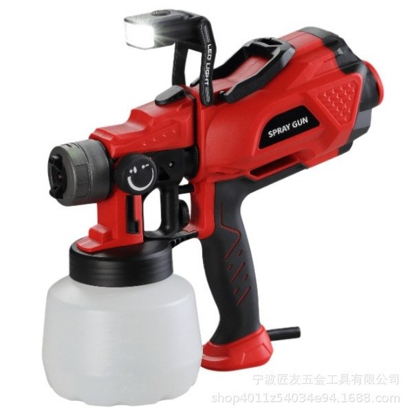 AC  Electric spray gun Disinfection gun Latex paint spray gun comes with LED work light