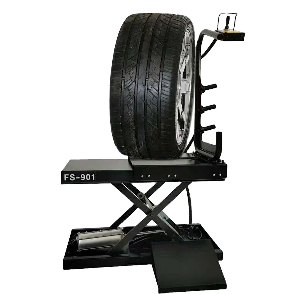 Manual Wheel Changing Equipment Automotive Tire Balancer Lift Car Jack Elevating Platform of Tire Balancer CE / ISO9001 12