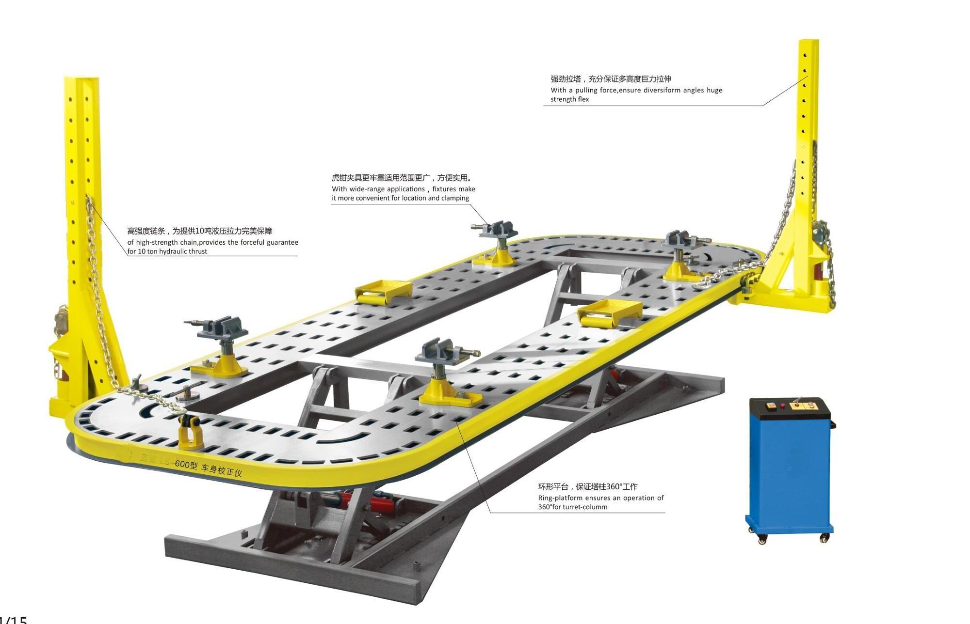 car body repair equipment/straightening bench/frame machine auto body