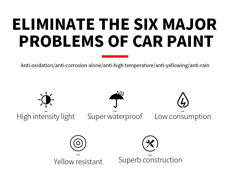 High solid gloss paint factory epoxy resin spray nano ceramic coating clear primer car varnish coat automotive paint product