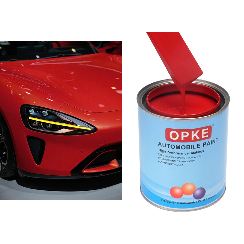 High solid gloss paint factory epoxy resin spray nano ceramic coating clear primer car varnish coat automotive paint product