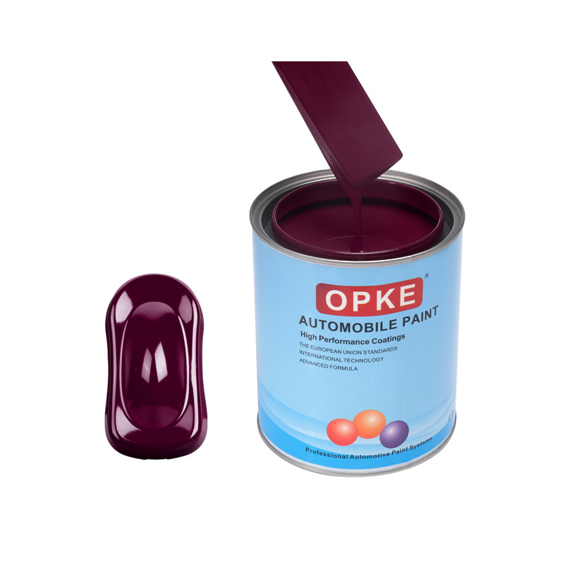 Solid Purple gloss paint Excellent Adhesion Acrylic 2K 1K Color Coating Refinish Automotive Clear Coat Spray Paints