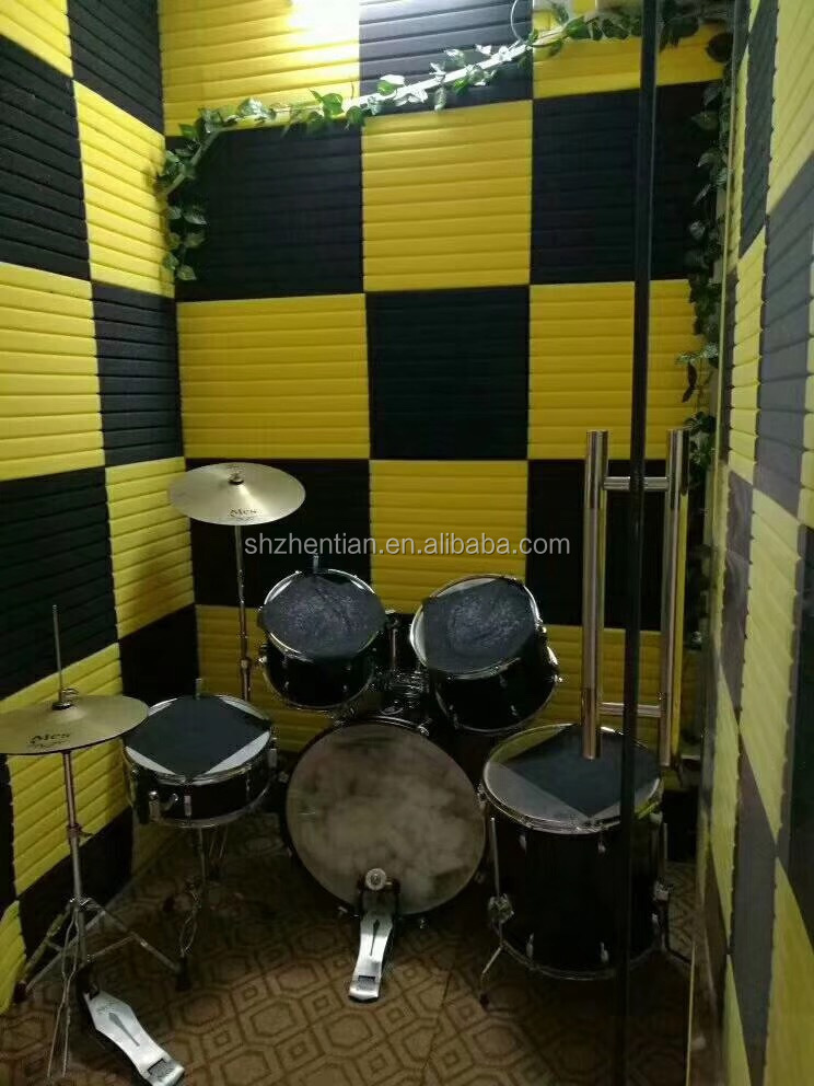 12''x12''x1'' Wedge Acoustic Studio Sponge Soundproofing Foam Wall Tiles