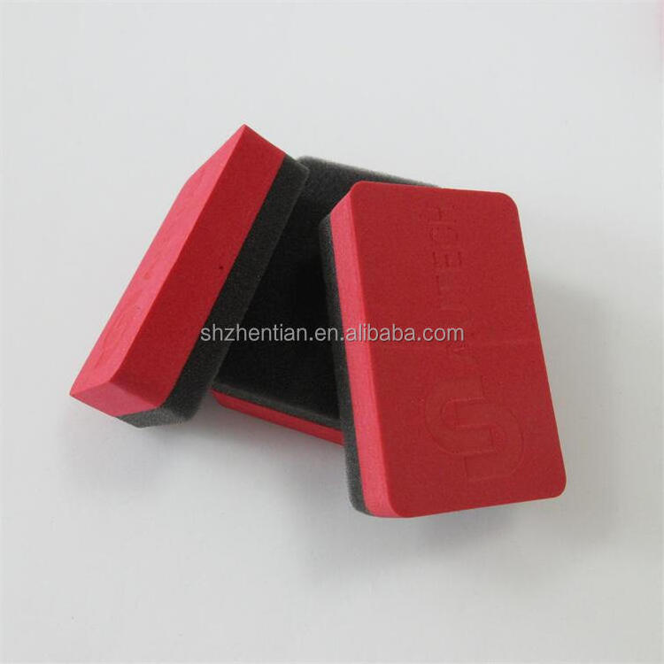 Ceramic Coating Sponge Applicator/Tire Dressing Applicator Sponge Car Foam Block for Glass Coating/Wheel Tire Shine Detailing