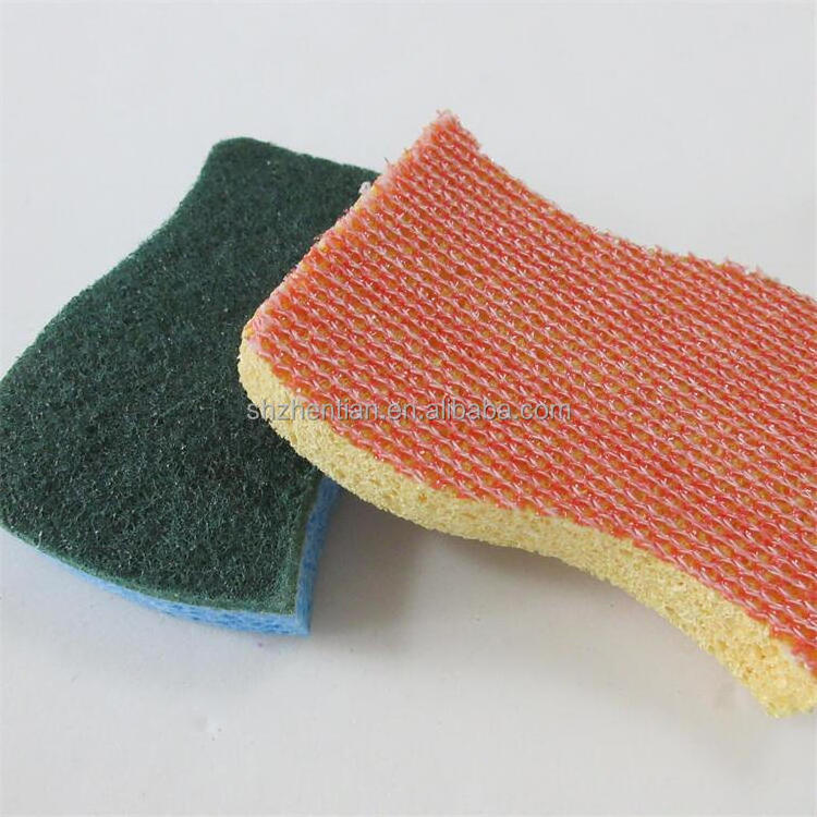 compressed facial cleaning expanding sponge cellulose wood pulp sponge