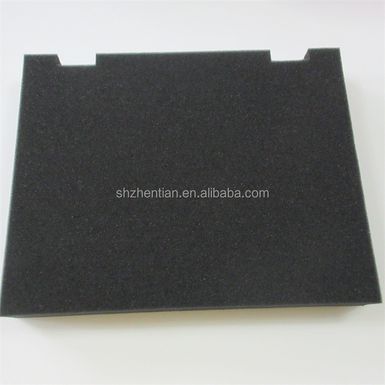 Factory Directly Shock-proof Die Cut Black Packing Foam Sponge Edge Protector, packing sponge foam for sale