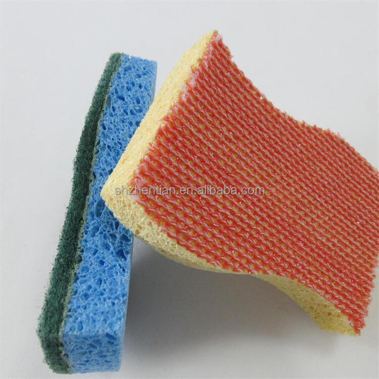 compressed facial cleaning expanding sponge cellulose wood pulp sponge