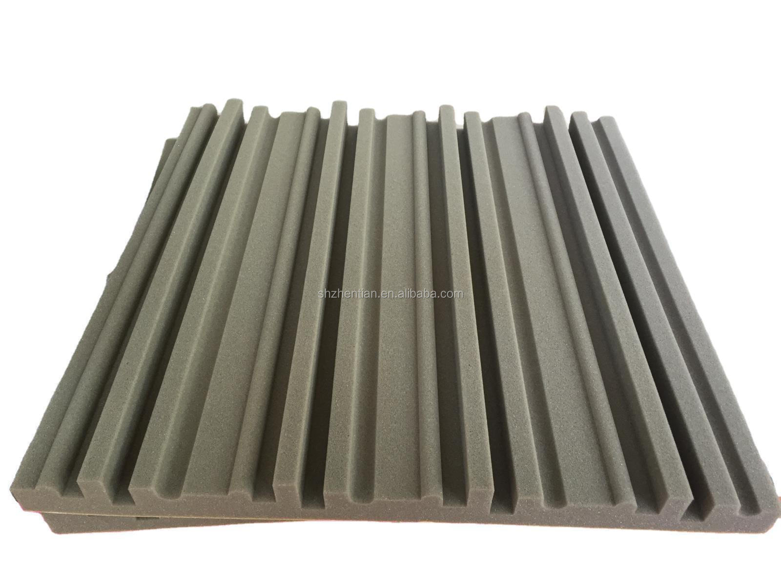 Absorption soundproofing tiles /Acoustic wedge foam/ bass trap