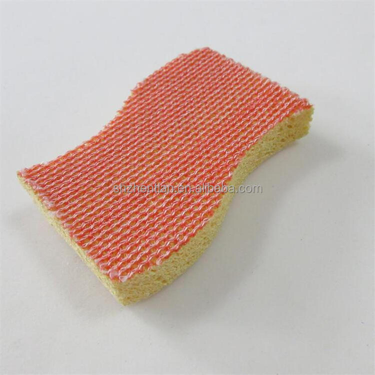 compressed facial cleaning expanding sponge cellulose wood pulp sponge