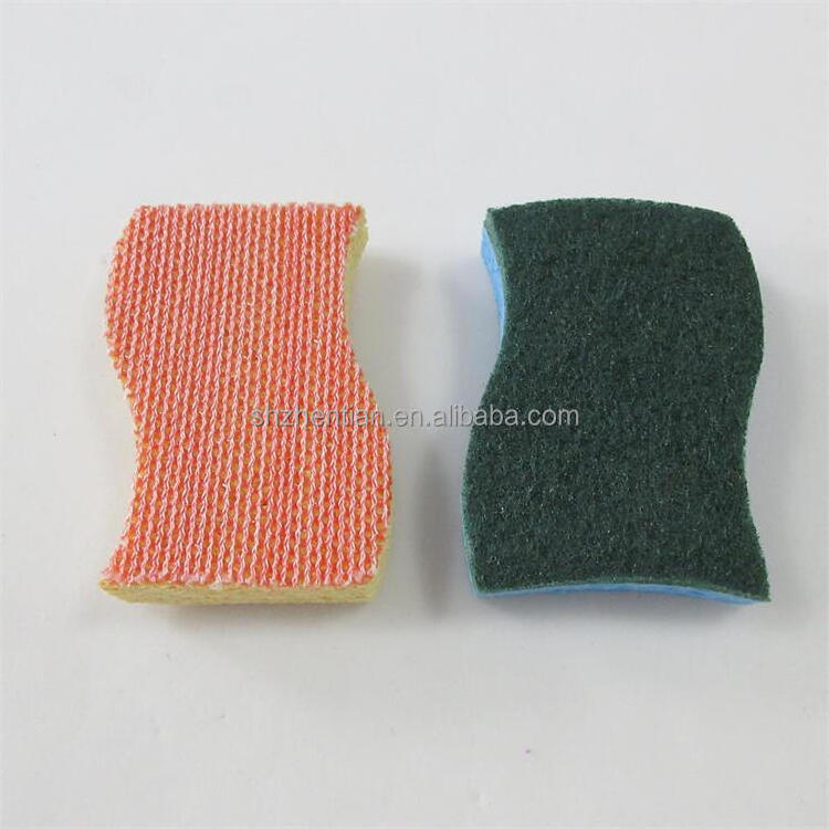 compressed facial cleaning expanding sponge cellulose wood pulp sponge