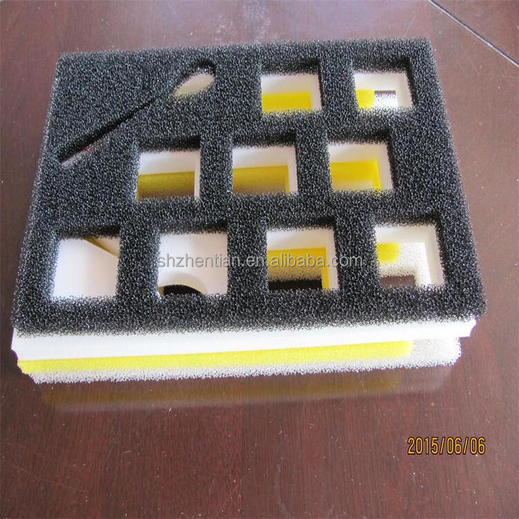 High Density Soft Closed Cell Polyethylene Foam Sponge Black Packing Foam Sheet