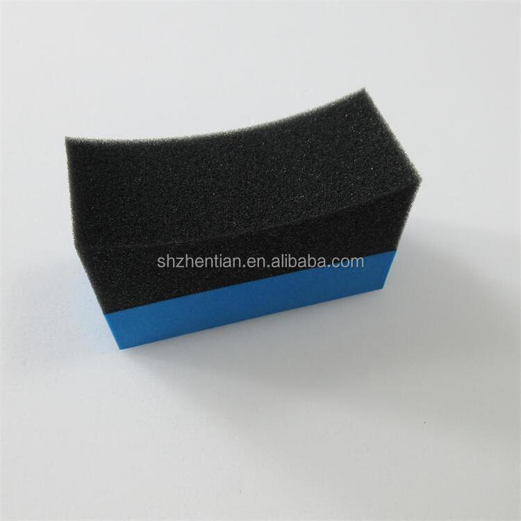 Tire Shine Applicator/Tire Dressing Applicator/olishing Sponge Wax Buffing Pads for Car Tires Waxing Polishing Cleaning