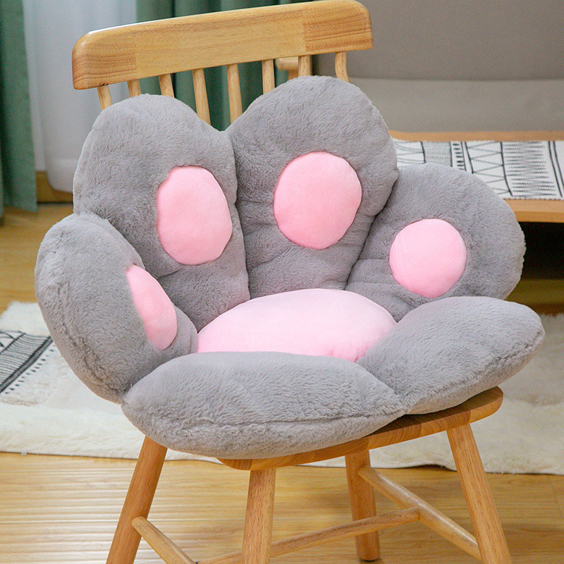 Wholesale Cute Cat Paw Shape Toys Stuffed Cat Animal Cushion Pillow 70cm Soft Plush Sofa Cushion