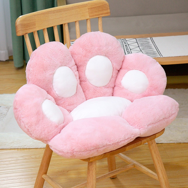 Wholesale Cute Cat Paw Shape Toys Stuffed Cat Animal Cushion Pillow 70cm Soft Plush Sofa Cushion