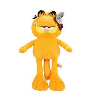 New Model Angry Garfield Fat Big Size  Cat Soft Plush Toy Cartoon Animal Tiger Garfield Cat Plush Toy