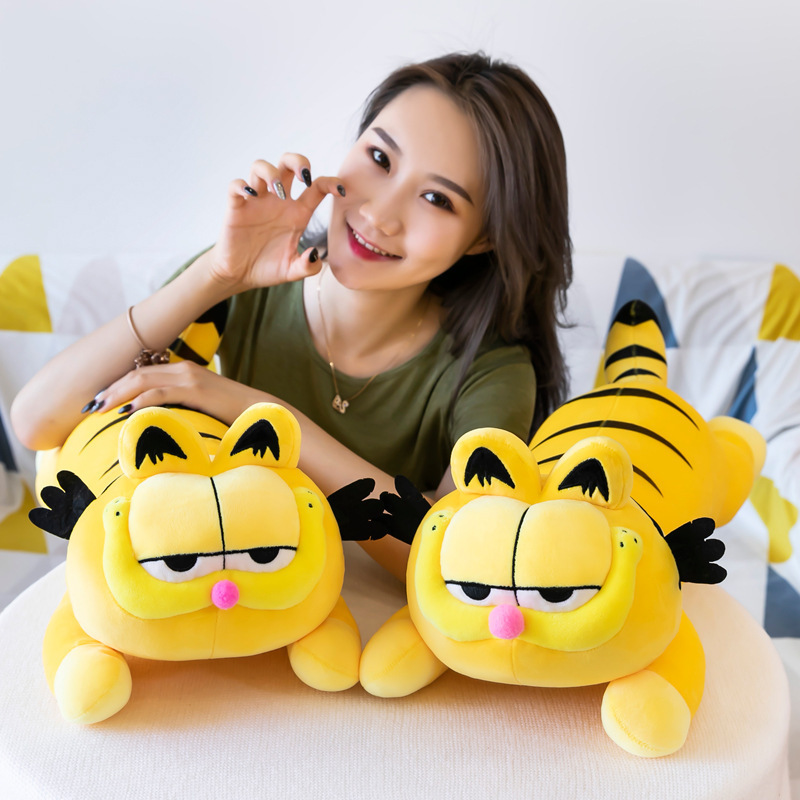 Hot Selling Garfield Cat Plush Toys Stuffed Soft Cartoon Anime Dog Stuffed Animal Garfield Plush Toy