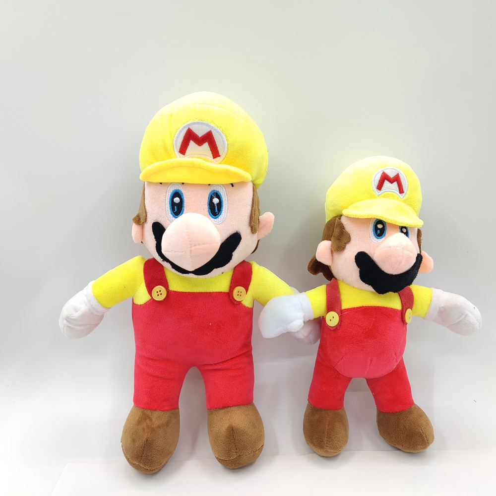 New 25cm Super Bros Plush Toy Mario Doll Toy Soft Stuffed Animal Dolls Toy Kids Children Birthday Christmas Gift Mario Plush