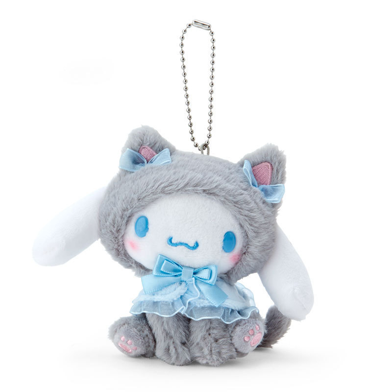 Wholesale Kawaii Sanrios Cute Plush Toys Small Size Keychain Stuffed Animal Dolls Cat Dog Accessory