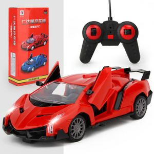 New Design Plastic Cool Light Music Two-way Mini Racing Kids Remote Control Toys 1:20 Bagatti Rc Car