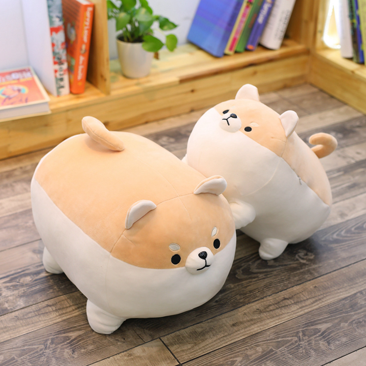 Wholesale High Quality Cute Dog Plush Toys Customized Stuffed Animal Corgi Doll Shiba Inu in Multiple Sizes for Kids