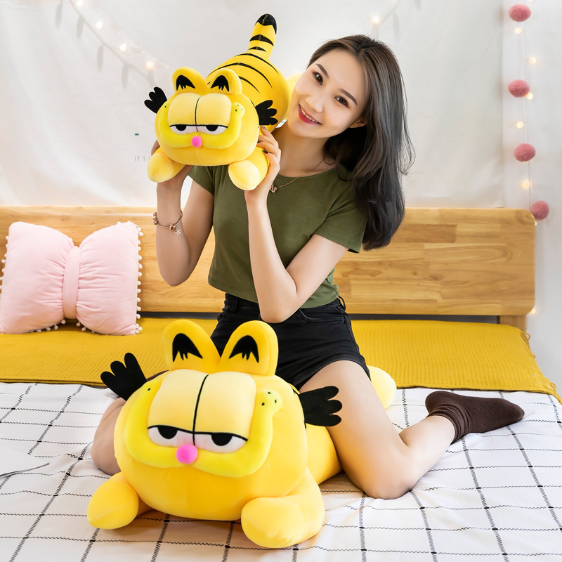 Hot Selling Garfield Cat Plush Toys Stuffed Soft Cartoon Anime Dog Stuffed Animal Garfield Plush Toy