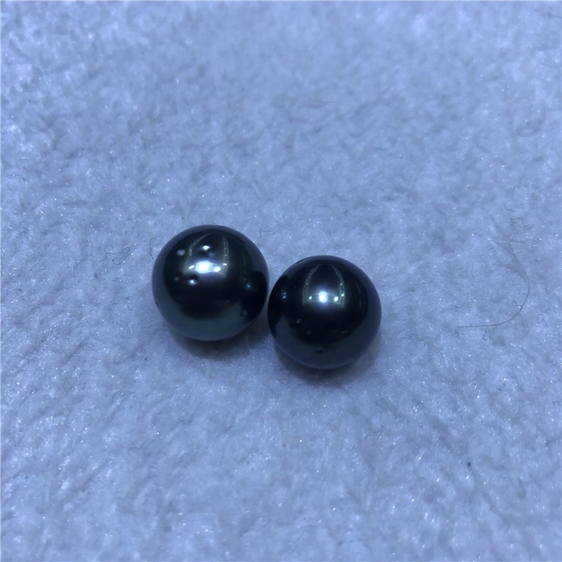 Wholesale 10-13mm AA Grade Loose Tahitian Pearls Authentic Tahitian Black Pearl Loose For Jewelry Making