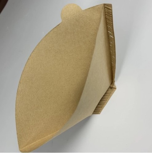 Unb leached Cone White Coffee Filters for a Clean Cup V60 Shape Wood Pulp Coffee Filter Paper