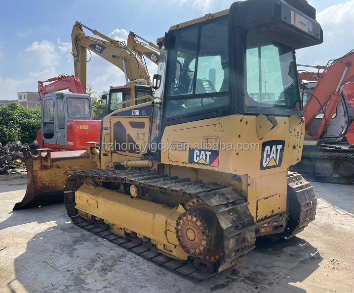 Used small bulldozer cat d5g mini dozer used cheap cat d3 d4 d5 mini crawler dozers original machine