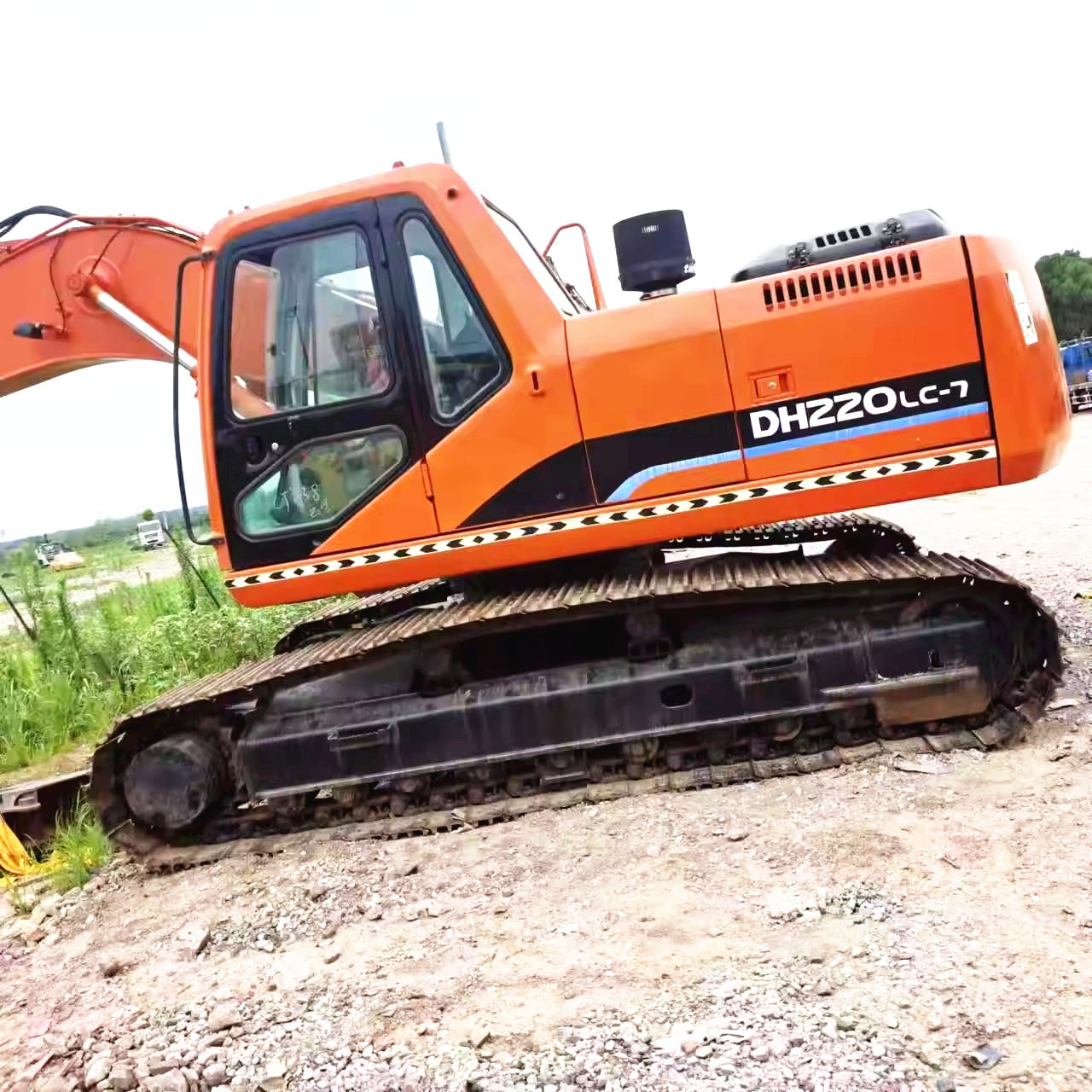 Original Korea Excavator Used 20 Ton Doosan 220 DH220 DH220LC-7 Crawler Excavator For Sale