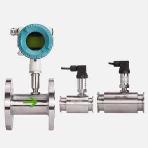 multi-standard high precision 1%R 0.5%R gas liquid LWGY turbine flow meter