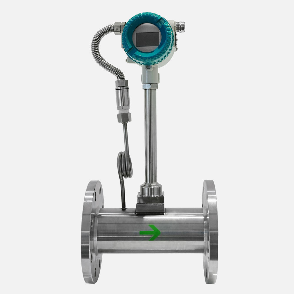 4-20ma vortex flowmeter water air gas steam flow transmitter