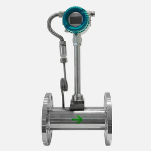 4-20ma vortex flowmeter water air gas steam flow transmitter