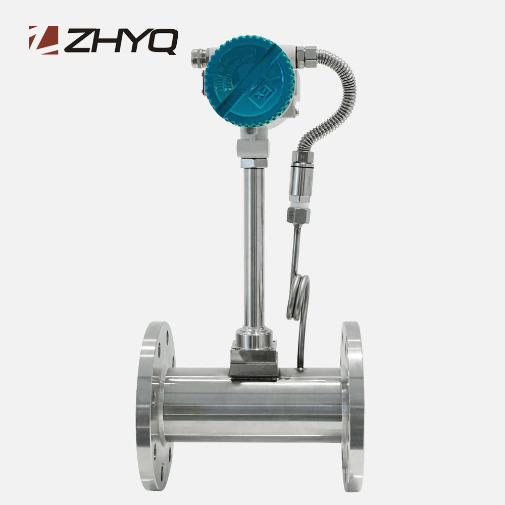 4-20ma vortex flowmeter water air gas steam flow transmitter