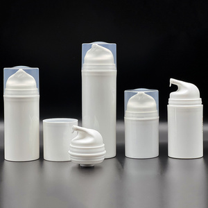 Cylinder shape cosmetic airless vacuum pump bottle 30ml 50ml 75ml 100ml 150ml