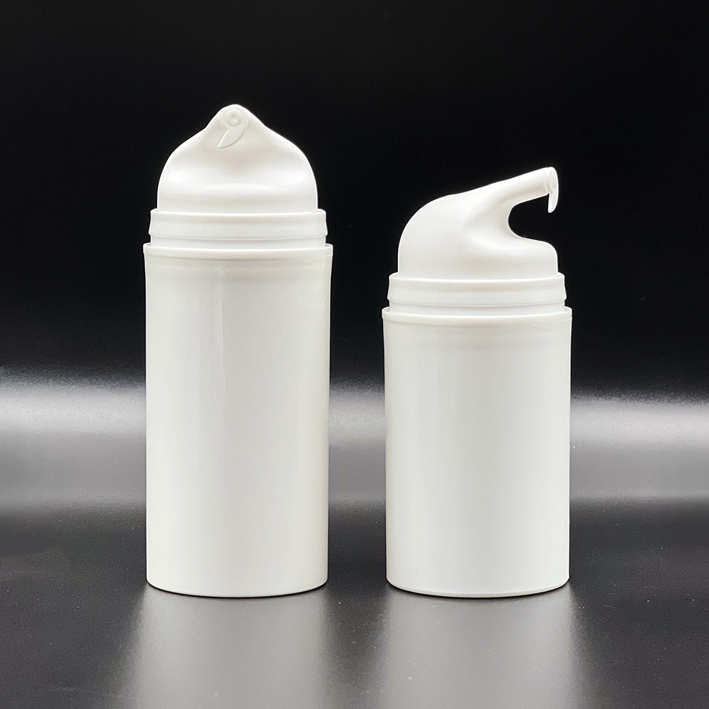 Cylinder shape cosmetic airless vacuum pump bottle 30ml 50ml 75ml 100ml 150ml