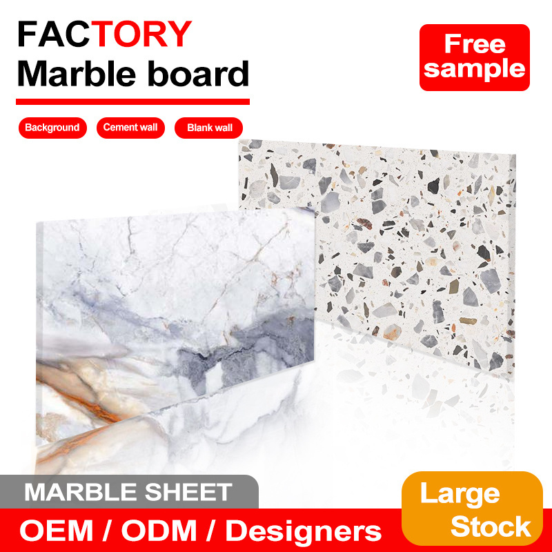 carbon slate marble wall decorative bamboo charcoal wood veneer bamboo charcoal board pvc marble sheet wall panel