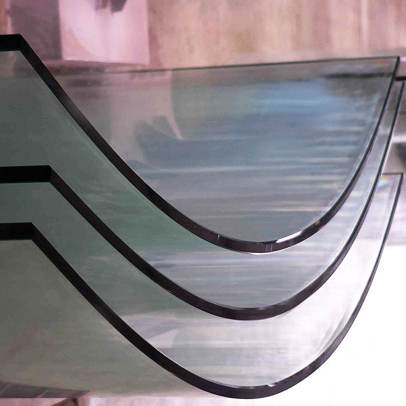 3d hot bending tempered glass curved forming price