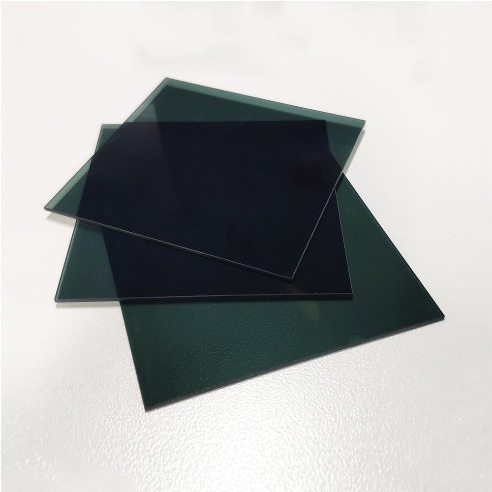 7.3 inch 2mm black bronze annealed tempered thick tinted glass for house sheet 10mm