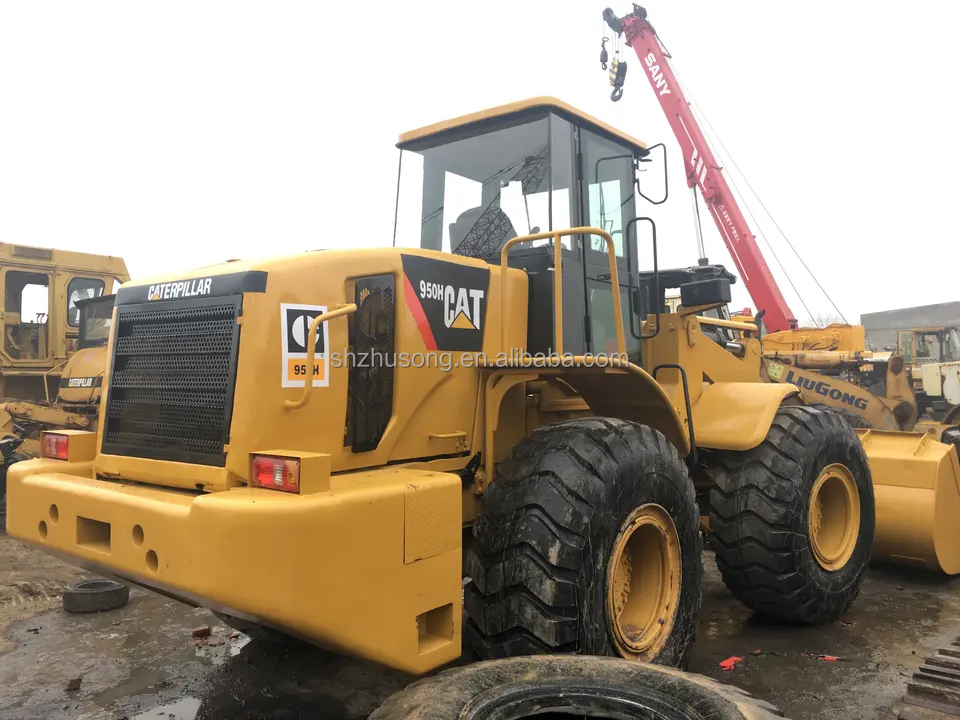 Used large front loader Caterpillar CAT950H wheel loader second hand hydraulic Caterpillar quality CAT with original loader