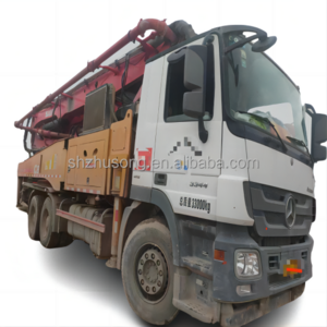 Good quality used sany truck mounted concrete pump used sany concrete pump used pump truck