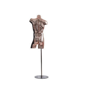 the body shop high quality fashion full body electroplating rose gold cheap mannequin