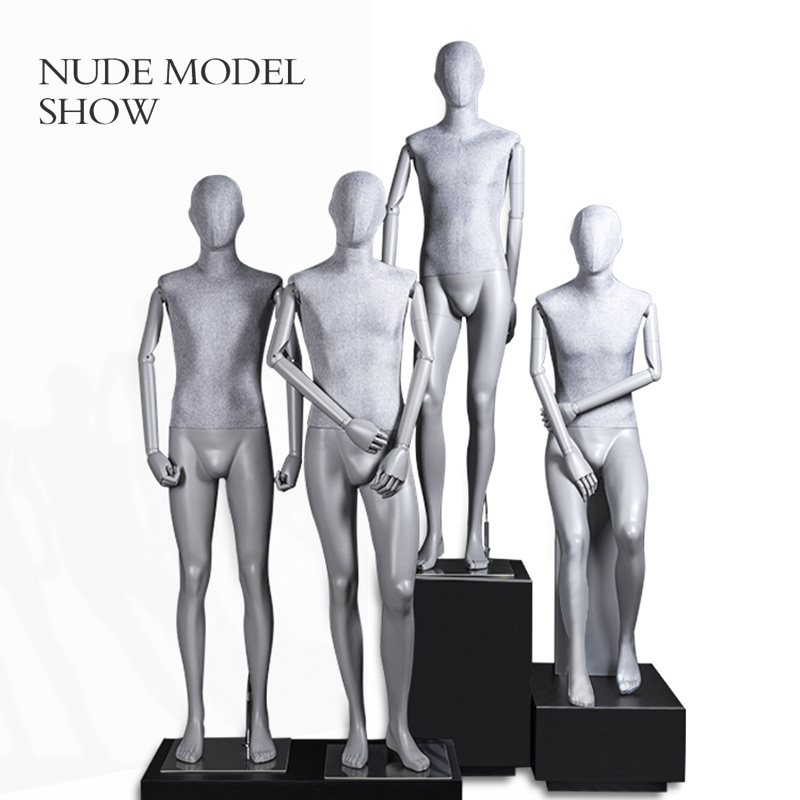 The Body Shop Full Body Male BM Mannequin High Quality Fashion Stand Men Plus Size High Grade Fiberglass Custom Size Women Stand