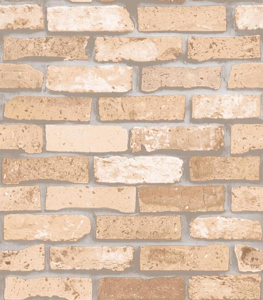 Faux brick wallpaper wall design paper 3d red brick name wallpaper