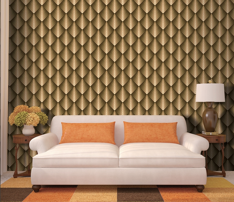 New Designed Wallpapers/Wall Coating Wallpaper 3D Pvc Wall paper