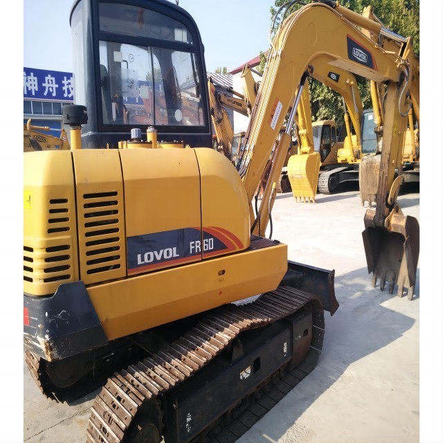 Lovol Digging Construction Machinery 6 Ton Hydraulic Mini Digger Excavator FR60F